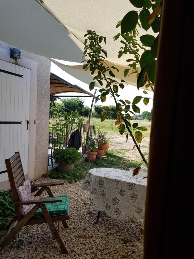 La Poussiniere Hotel Aigueze Luaran gambar